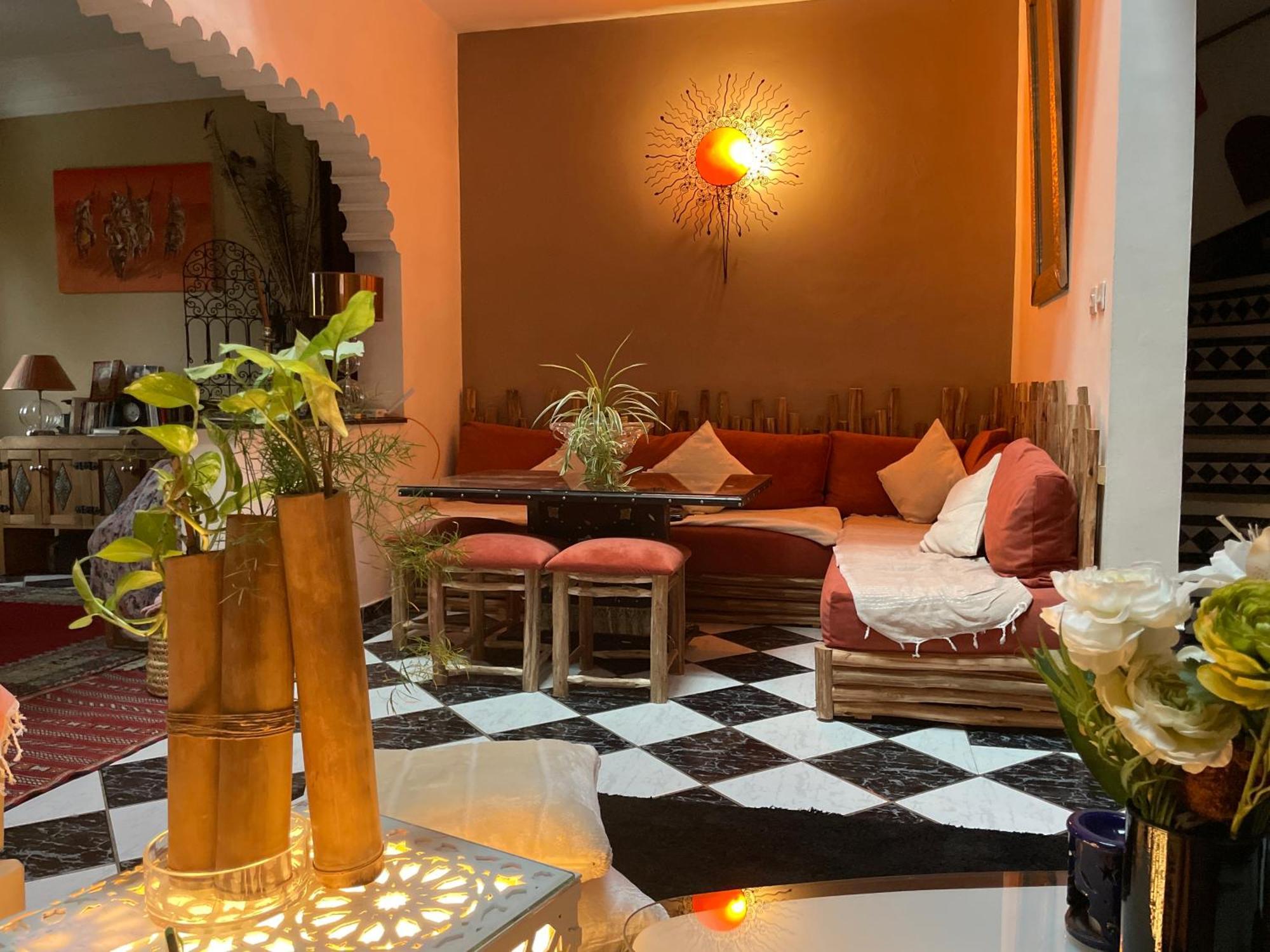 Riad Palmier Fleuri マラケシュ エクステリア 写真