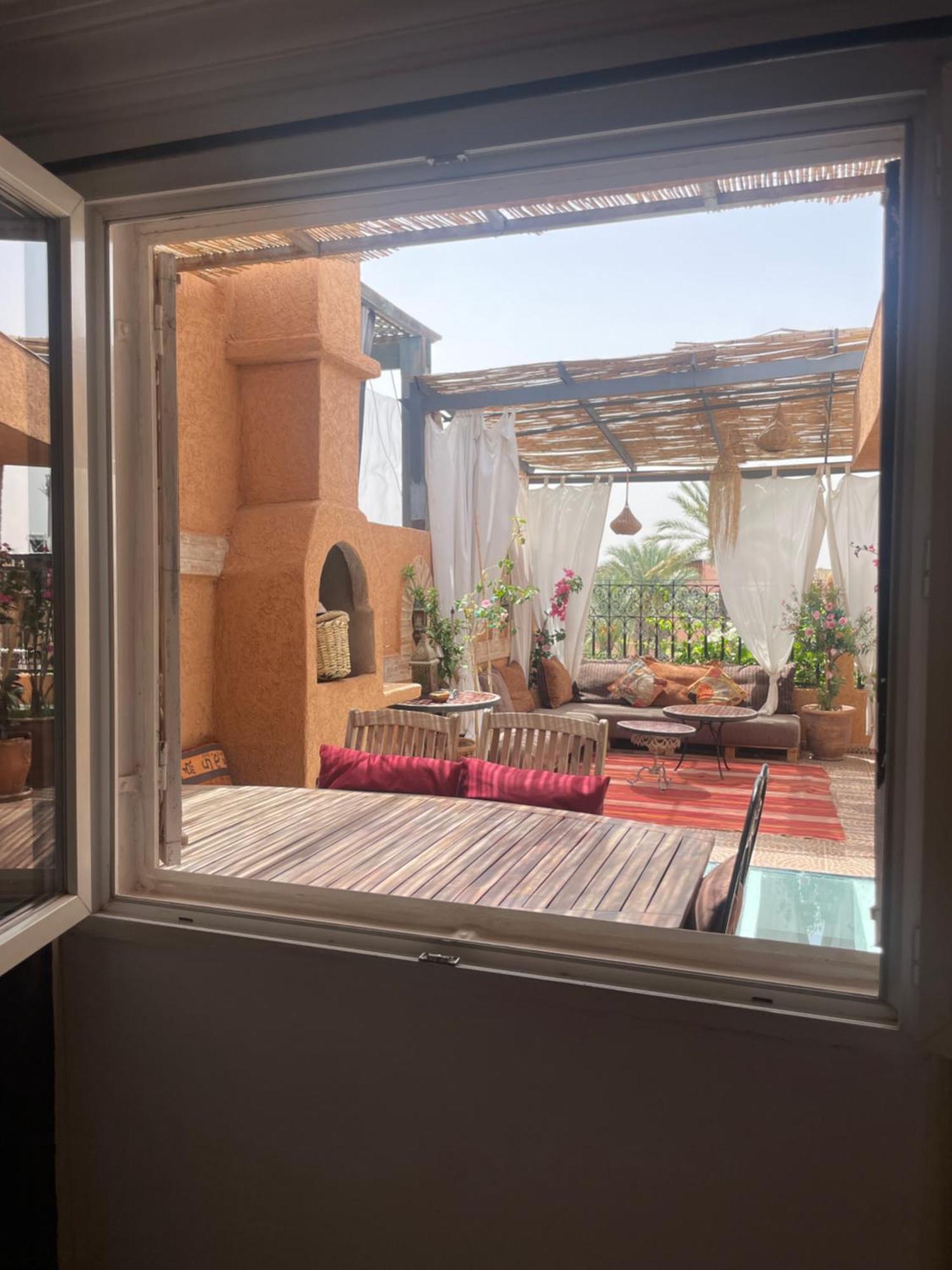 Riad Palmier Fleuri マラケシュ エクステリア 写真