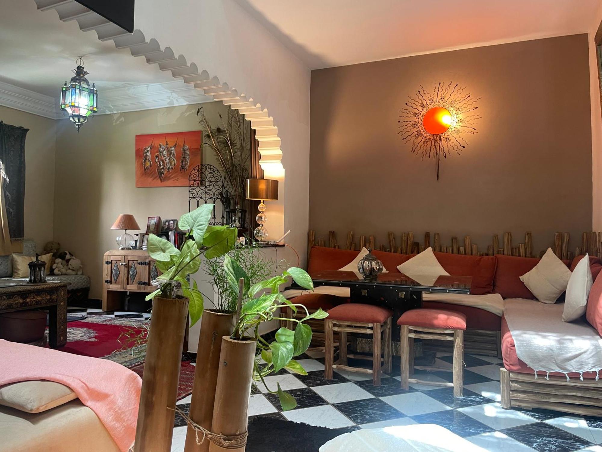 Riad Palmier Fleuri マラケシュ エクステリア 写真