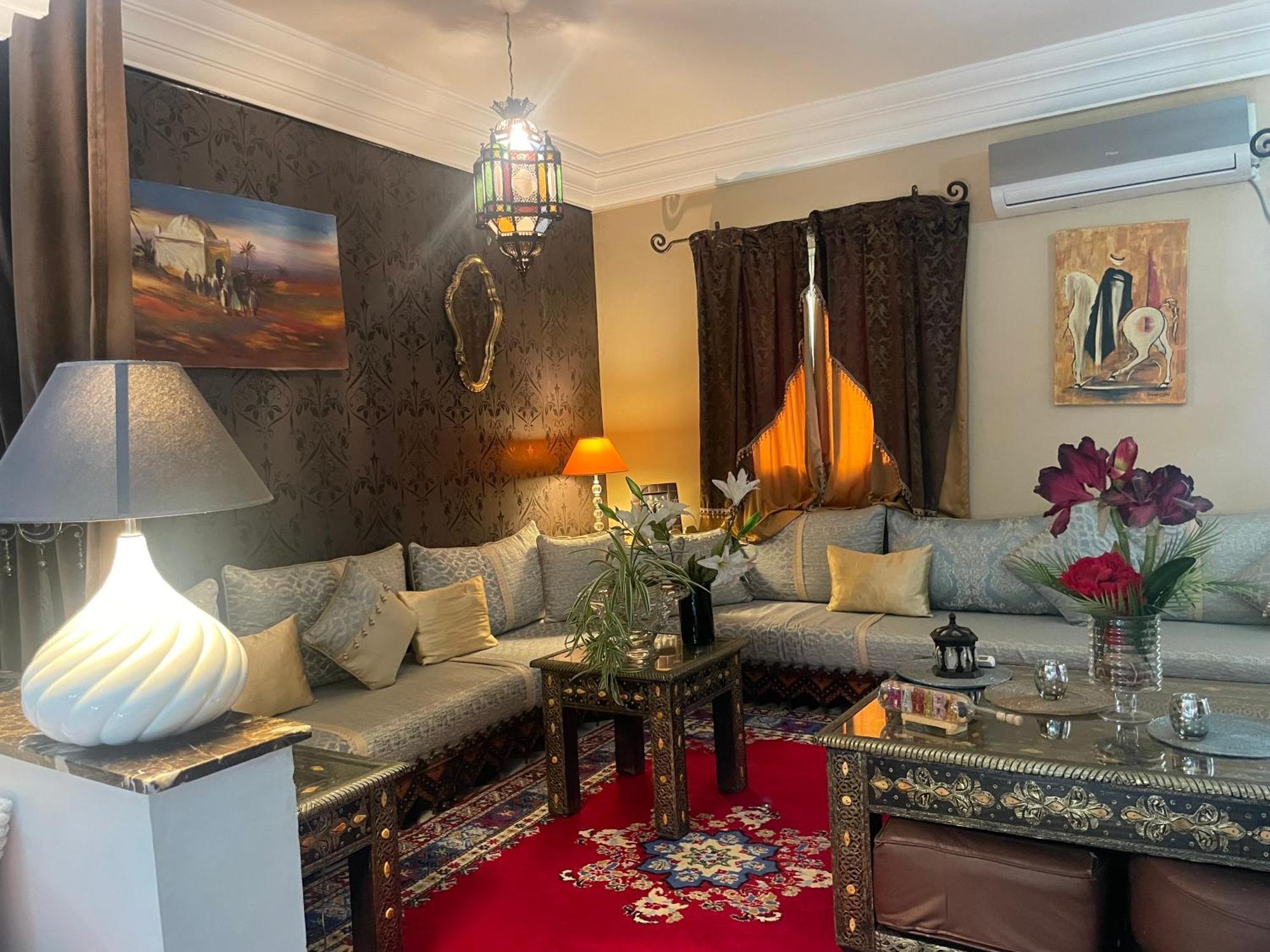 Riad Palmier Fleuri マラケシュ エクステリア 写真